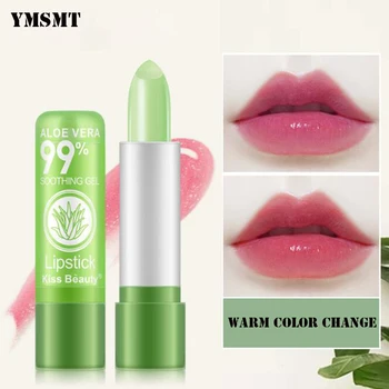 YMSMT Aloe Natural Moisturizing Lip Balm Temperature Lipstick Reaction Natural Color Magic Powder Lip Protection Cream Cosmetics
YMSMT Aloe Natural Moisturizing Lip Balm Temperature Lipstick Reaction Natural Color Magic Powder Lip Protection Cream Cosmetics