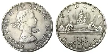 Canada 1 Dollar A Set Of (1953-1966)12pcs ELIZABETH II DEI GRATIA REGINA (1st portrait) Canadian Dollar Silver Plated Copy Coins
Canada 1 Dollar A Set Of (1953-1966)12pcs ELIZABETH II DEI GRATIA REGINA (1st portrait) Canadian Dollar Silver Plated Copy Coins