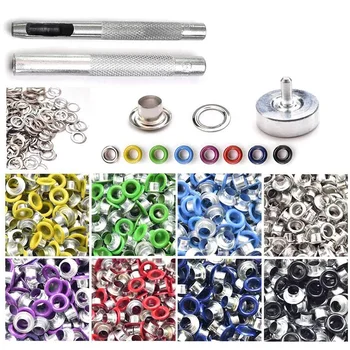 400 Sets Assorted Color Grommets Kit Metal Eyelets with 3 Pieces Install Tool Kit For Shoes DIY Project 
400 Sets Assorted Color Grommets Kit Metal Eyelets with 3 Pieces Install Tool Kit For Shoes DIY Project