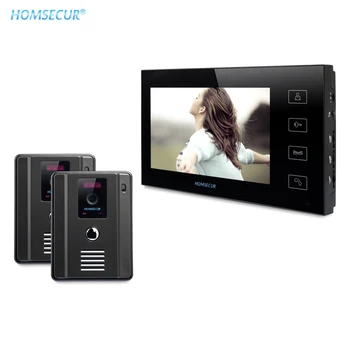 RU Local Delivery HOMSECUR 7" Wired Video Door Entry Phone Call System+Touch Button Monitor TC011-B+TM704-B
RU Local Delivery HOMSECUR 7" Wired Video Door Entry Phone Call System+Touch Button Monitor TC011-B+TM704-B