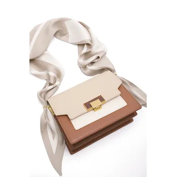 Oblique Span Silk Scarf Small Square Bag New Organ Envelope Bag Cowhide Shoulder Bag Purses and Handbags
Oblique Span Silk Scarf Small Square Bag New Organ Envelope Bag Cowhide Shoulder Bag Purses and Handbags