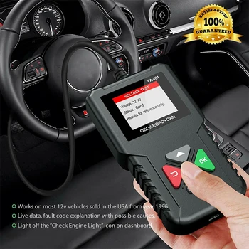 Car Fault Diagnostic Instrument Engine Reading Code Card Detector High-definition Color Screen Display OBD2 Scanner High Quality
Car Fault Diagnostic Instrument Engine Reading Code Card Detector High-definition Color Screen Display OBD2 Scanner High Quality
