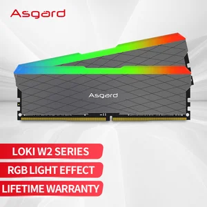 Asgard LOKI W2 RGB RAM ddr4 8GBx2 16GBx2 3200MHz PC4-25600 1,35 V UDIMM оперативная память для настольного компьютера