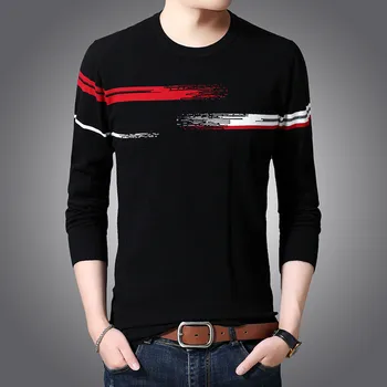 Ymwmhu Multi-color Striped T-shirt Men Long Sleeve Black Autumn and Winter Tshirt Streetwear Men Slim Fit T Shirt Warm Clothes
Ymwmhu Multi-color Striped T-shirt Men Long Sleeve Black Autumn and Winter Tshirt Streetwear Men Slim Fit T Shirt Warm Clothes