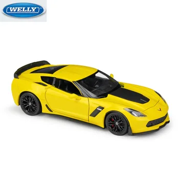 WELLY 1:24 2017 CHEVROLE Corvette Z06 Diecasts & Toy Vehicles Simulation Alloy Car Model for Kids Gifts with Box Free Shipping
WELLY 1:24 2017 CHEVROLE Corvette Z06 Diecasts & Toy Vehicles Simulation Alloy Car Model for Kids Gifts with Box Free Shipping