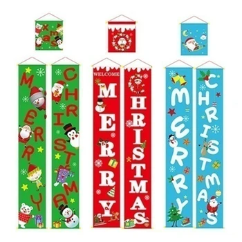 3 Pcs/Set of Merry Christmas Santa Claus Pattern Banner Door Deco 2020 Xmas Hanging Ornament Happy New Year 2021 Navidad
3 Pcs/Set of Merry Christmas Santa Claus Pattern Banner Door Deco 2020 Xmas Hanging Ornament Happy New Year 2021 Navidad