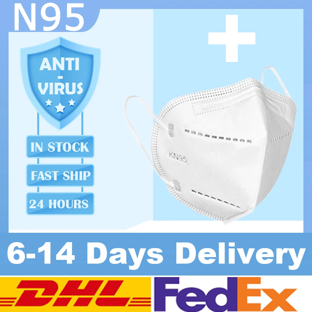 DHL Free Shipping Face Mask N95 Anti Influenza Anti-fog Mouth Masks Kn95 95% Same Protective as KF94 FFP2
DHL Free Shipping Face Mask N95 Anti Influenza Anti-fog Mouth Masks Kn95 95% Same Protective as KF94 FFP2