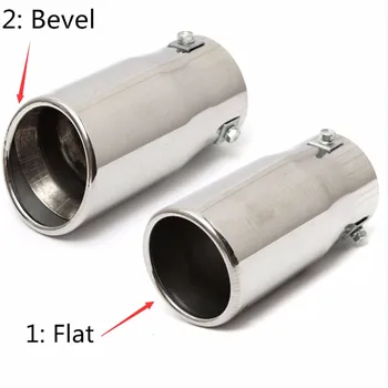 Car Auto Vehicle Chrome Exhaust Pipe Tip Muffler Steel Stainless Trim Tail Tube Car Rear Tail Throat Liner Accessories
Car Auto Vehicle Chrome Exhaust Pipe Tip Muffler Steel Stainless Trim Tail Tube Car Rear Tail Throat Liner Accessories