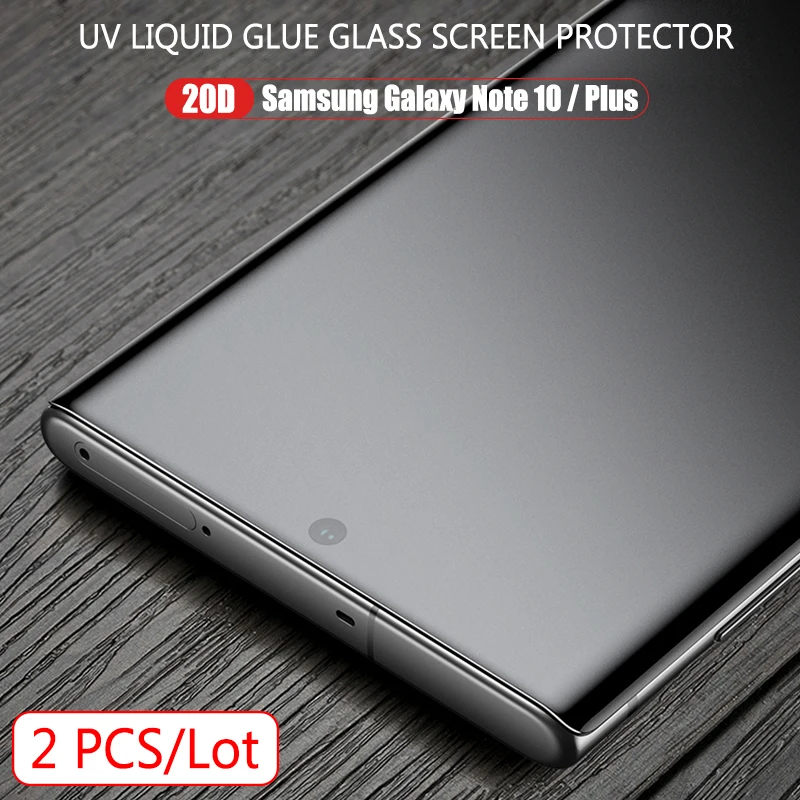 20D Tempered Glass Screen Film for Samsung Galaxy Note 10 UV Liquid Curved Full Glue Screen Protector for Samsung Note 10 Plus
20D Tempered Glass Screen Film for Samsung Galaxy Note 10 UV Liquid Curved Full Glue Screen Protector for Samsung Note 10 Plus