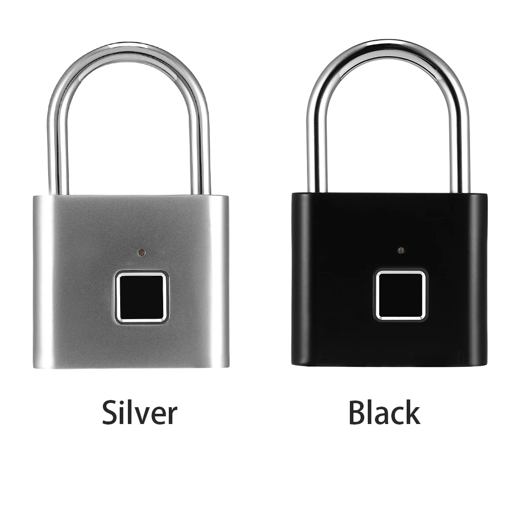 Intelligent fingerprint zinc alloy padlock for quick unlocking and charging is suitable for storage cabinets, doors and bicycles
Intelligent fingerprint zinc alloy padlock for quick unlocking and charging is suitable for storage cabinets, doors and bicycles