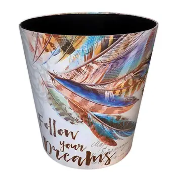 26 X 20 X 26cm 10L Retro Style Waterproof Leather Trash Bin Waste Container Garbage Can Waste Bin Clean - Shabby Feather 3 Types
26 X 20 X 26cm 10L Retro Style Waterproof Leather Trash Bin Waste Container Garbage Can Waste Bin Clean - Shabby Feather 3 Types