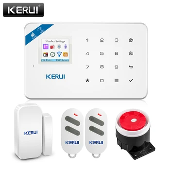 KERUI W18 Wireless WiFi Alarm System GSM Android IOS APP Control Home Security Alarm System
KERUI W18 Wireless WiFi Alarm System GSM Android IOS APP Control Home Security Alarm System
