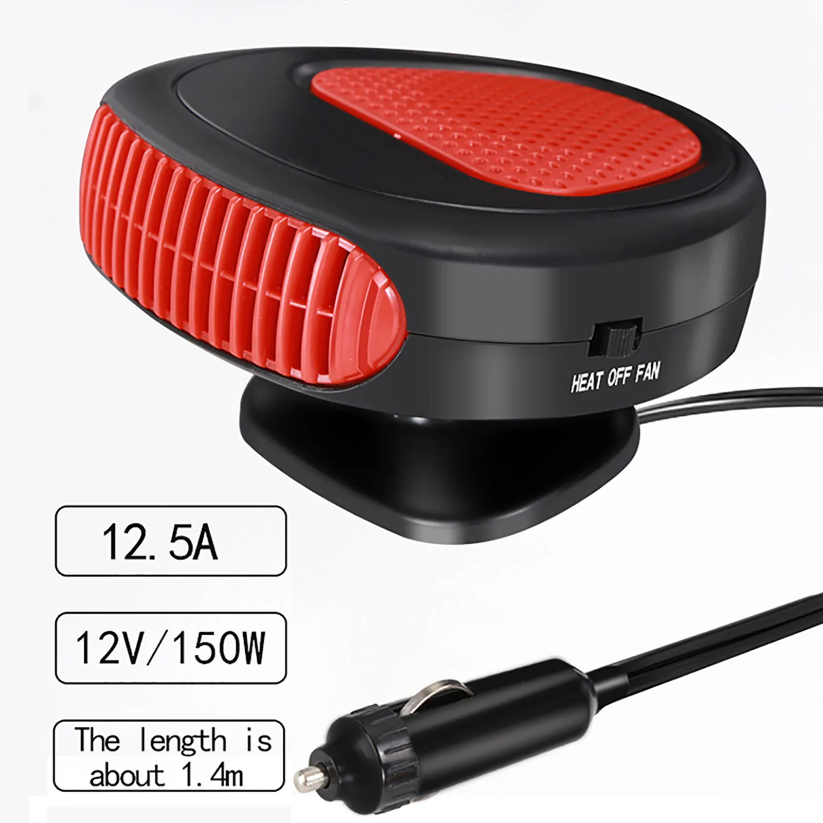 150W 12V Car Electric Heater Portable Defroster Demister Heating Cooling Fan Front Windshield Air Purifier Cooler Dryer 4 Colors
150W 12V Car Electric Heater Portable Defroster Demister Heating Cooling Fan Front Windshield Air Purifier Cooler Dryer 4 Colors