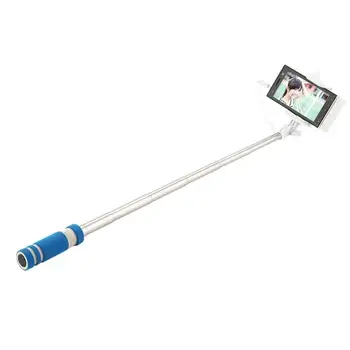 Stainless Steel Colorful 14-60cm Mini Extendable Handheld Selfie Stick Wired Remote Shutter Monopod for All Brands Cell Phone
Stainless Steel Colorful 14-60cm Mini Extendable Handheld Selfie Stick Wired Remote Shutter Monopod for All Brands Cell Phone