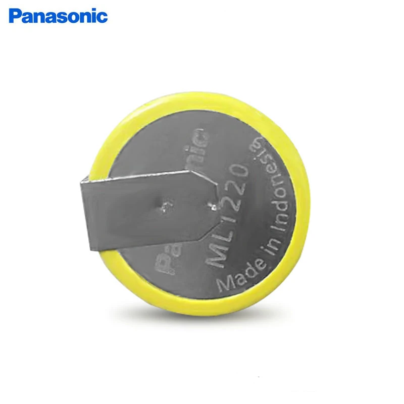 10pcs/lot Panasonic ML1220 3V Button Battery Lithium Batteries Cell with 2 Soldering Pins T6 for laptop motherboard ML1220-T6
10pcs/lot Panasonic ML1220 3V Button Battery Lithium Batteries Cell with 2 Soldering Pins T6 for laptop motherboard ML1220-T6