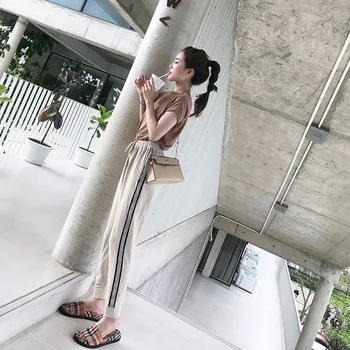 Set Female 2020 Summer New Loose Net Red Wide Leg Two-piece Set Fashion Thin Solid Color Shirt Wild Women's Clothes
Set Female 2020 Summer New Loose Net Red Wide Leg Two-piece Set Fashion Thin Solid Color Shirt Wild Women's Clothes