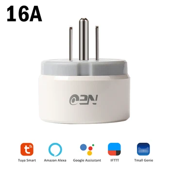 US Plug C WiFi Series Smart Socket Smart WiFi Plug Adaptor 16A/10A Remote Control Appliance Power ON / OFF Via App 
US Plug C WiFi Series Smart Socket Smart WiFi Plug Adaptor 16A/10A Remote Control Appliance Power ON / OFF Via App