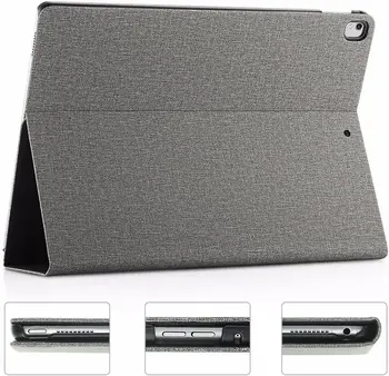 EasyAcc Apple iPad Pro 129 2017 Case Grey PU Leather Shockproof Magnet Wake up Sleep Smart Cover Case for 129 inch
EasyAcc Apple iPad Pro 129 2017 Case Grey PU Leather Shockproof Magnet Wake up Sleep Smart Cover Case for 129 inch