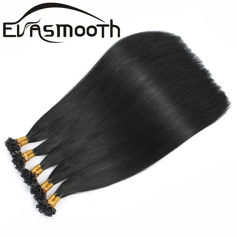 Real-Human-Hair-Extensions-Black-Keratin-Straight-Nail-Tips-Hair-Capsule-Fusion-U-Tip-Hair-Real-Remy-Russian-Natural-Human-Hair 1gS (3)