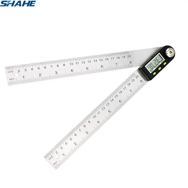 200mm /300 mm Stainless Steel Digital Meter Angle Inclinometer Angle Digital Ruler Electron Goniometer Protractor Angle finder
200mm /300 mm Stainless Steel Digital Meter Angle Inclinometer Angle Digital Ruler Electron Goniometer Protractor Angle finder
