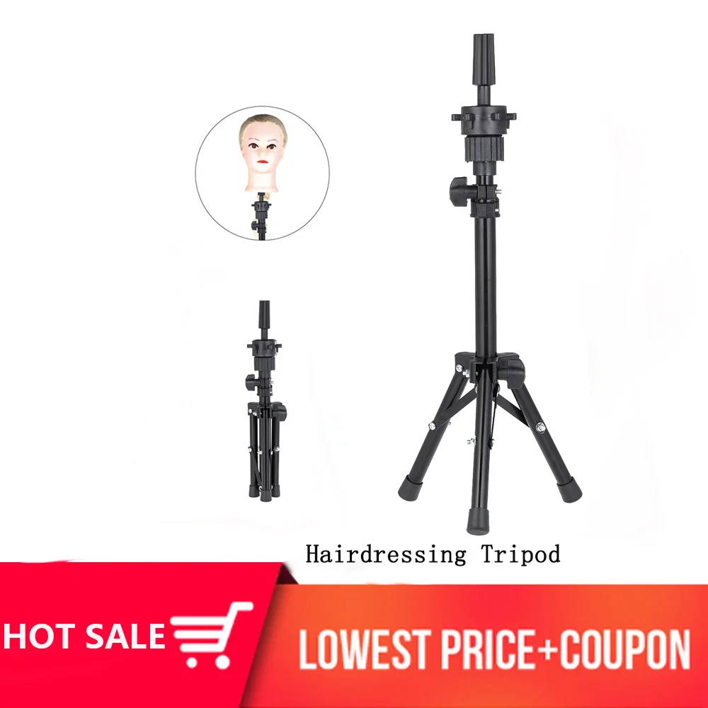 Adjustable Wig Stand Mini Wig Head Hairdressing Tripod Hairdresser Training Mannequin Head Holder Clamp False Head Mold Stand
Adjustable Wig Stand Mini Wig Head Hairdressing Tripod Hairdresser Training Mannequin Head Holder Clamp False Head Mold Stand