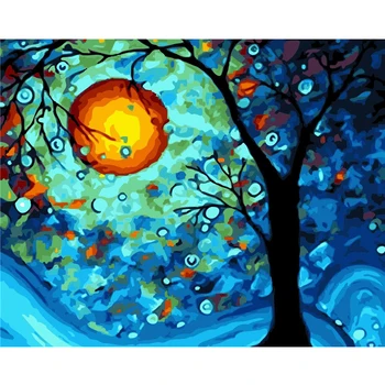 New 2020 Abstract Painting DIY Painting By Numbers Moon Tree Landscape Handpainted Painting On Canvas Home Decor Wall Artwork
New 2020 Abstract Painting DIY Painting By Numbers Moon Tree Landscape Handpainted Painting On Canvas Home Decor Wall Artwork