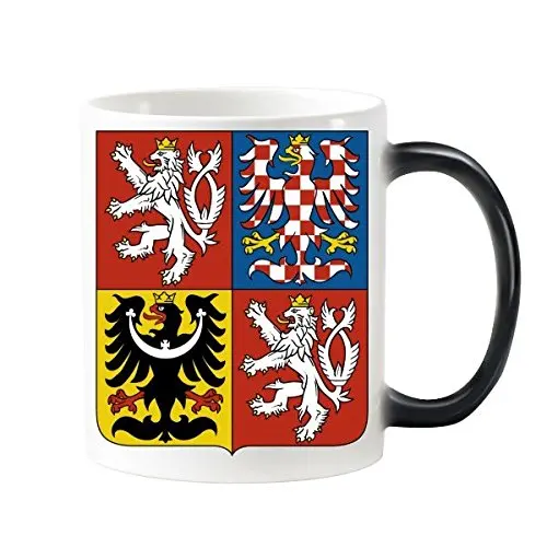 Czech National Emblem Country Symbol Mark Pattern Morphing Heat Sensitive Changing Color Mug Cup Milk Coffee With Handles 350 ml
Czech National Emblem Country Symbol Mark Pattern Morphing Heat Sensitive Changing Color Mug Cup Milk Coffee With Handles 350 ml