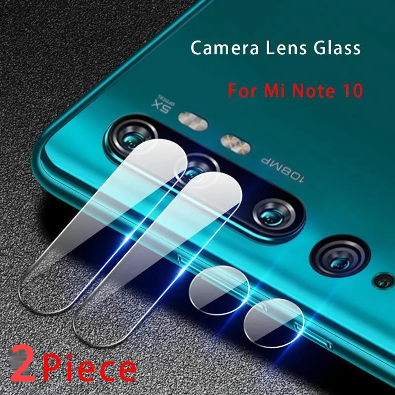 2 шт. Защитное стекло для камеры Xiaomi Mi Note 10 Pro Защита объектива Xiomi Xaomi Lite Note10 пленка