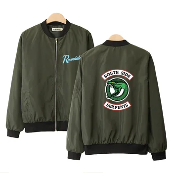 Riverdale Good Quality Women Jackets Long Sleeve Zipper Jacket Hot Sale Casual Streetwear Trendy Style Clothes Custom Supported
Riverdale Good Quality Women Jackets Long Sleeve Zipper Jacket Hot Sale Casual Streetwear Trendy Style Clothes Custom Supported
