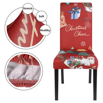 1pcs Elastic Dining Room Seat Chair Covers Christmas Chair Cover Stretch Slipcovers For Christmas Banquet Party Decor
1pcs Elastic Dining Room Seat Chair Covers Christmas Chair Cover Stretch Slipcovers For Christmas Banquet Party Decor