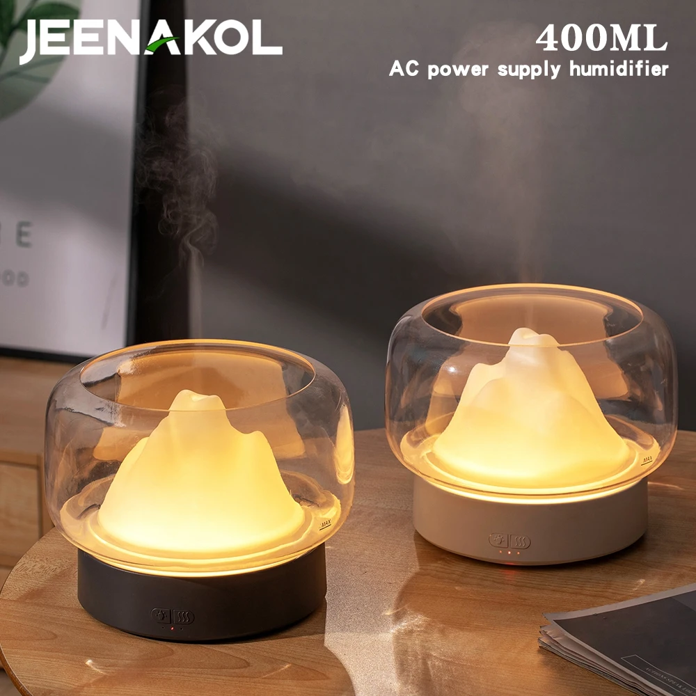 AC power supply Mountain view Aromatherapy machine 400ML Household humidifier Large fog volume Aromatherapy diffuser
AC power supply Mountain view Aromatherapy machine 400ML Household humidifier Large fog volume Aromatherapy diffuser