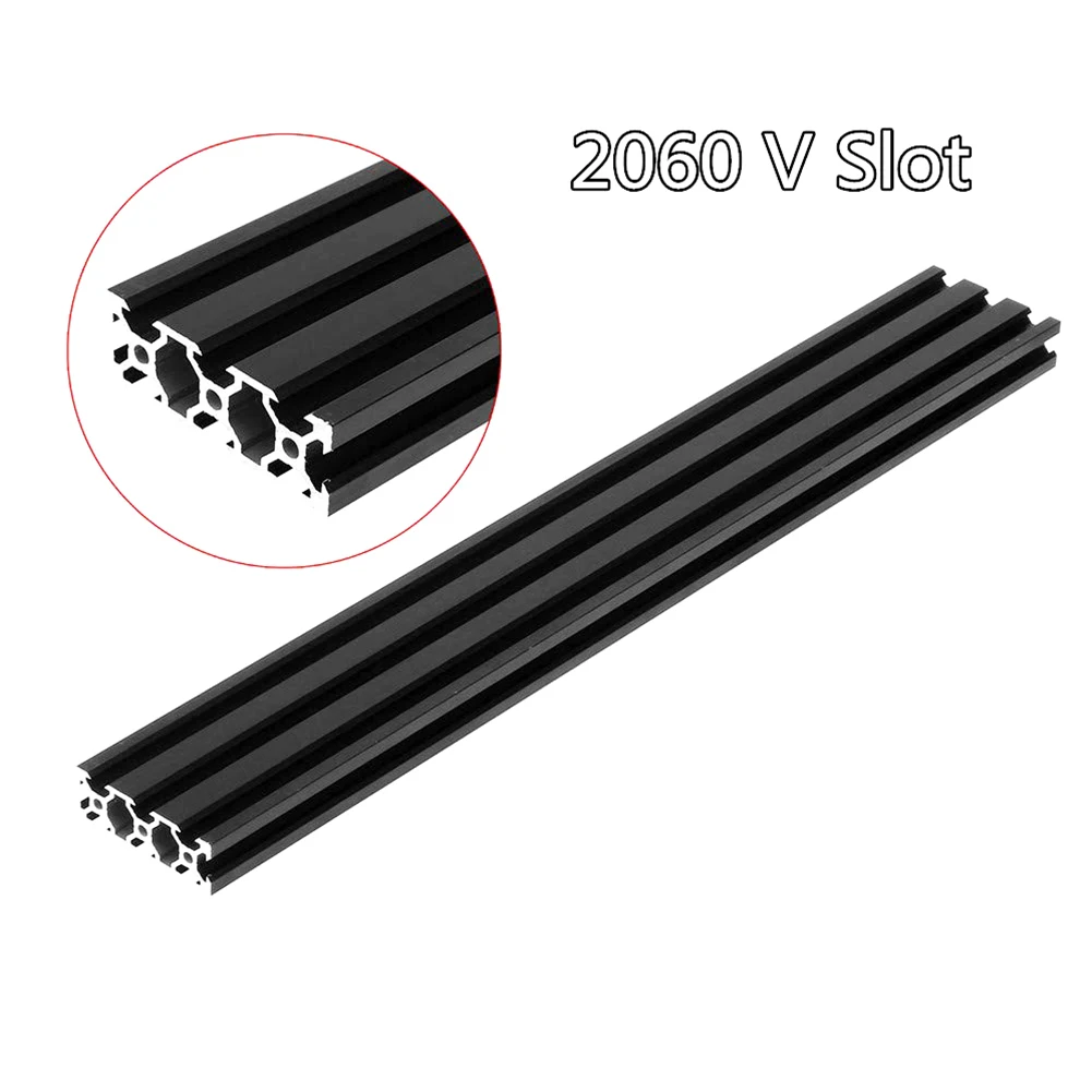 1PC BLACK 2020 European Standard Anodized Aluminum Profile Extrusion 400mm Length Linear Rail for CNC 3D Printer D31
1PC BLACK 2020 European Standard Anodized Aluminum Profile Extrusion 400mm Length Linear Rail for CNC 3D Printer D31