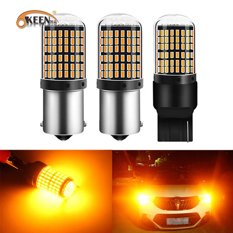 2Pcs CanBus P21w Py21w BAU15S T20 W21W W21/5W 7440 S25 1156 BA15S LED Bulbs 3014 144smd Car Turn Signal Light lamps
2Pcs CanBus P21w Py21w BAU15S T20 W21W W21/5W 7440 S25 1156 BA15S LED Bulbs 3014 144smd Car Turn Signal Light lamps