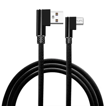 Micro USB 90 Degree Fast Charging Cable Micro USB L Type Cable USB Data Cable Mobile Phone Cable Wire For Samsung Xiaomi Huawei
Micro USB 90 Degree Fast Charging Cable Micro USB L Type Cable USB Data Cable Mobile Phone Cable Wire For Samsung Xiaomi Huawei