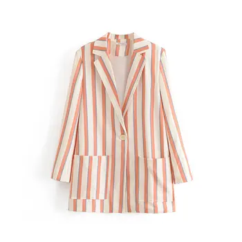 Woah 2019 DT70-27347 European and American fashion striped suit 
Woah 2019 DT70-27347 European and American fashion striped suit