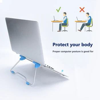 Laptop Tablet Stand Portable Folding Stand Tablet Top Anti-skid Angle Height Adjustable Bracket Home Office 
Laptop Tablet Stand Portable Folding Stand Tablet Top Anti-skid Angle Height Adjustable Bracket Home Office