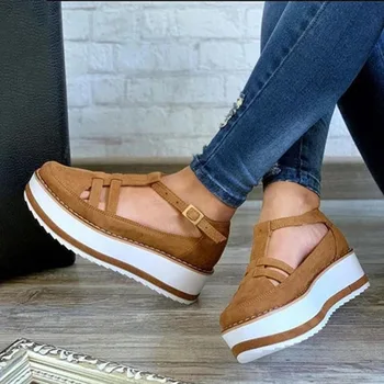 High Heel Women's Shoes Sneakers Buckle Platform Sneakers Women Casual Tenis Feminino Zapatos De Mujer Women's Sneakers 2020 New
High Heel Women's Shoes Sneakers Buckle Platform Sneakers Women Casual Tenis Feminino Zapatos De Mujer Women's Sneakers 2020 New