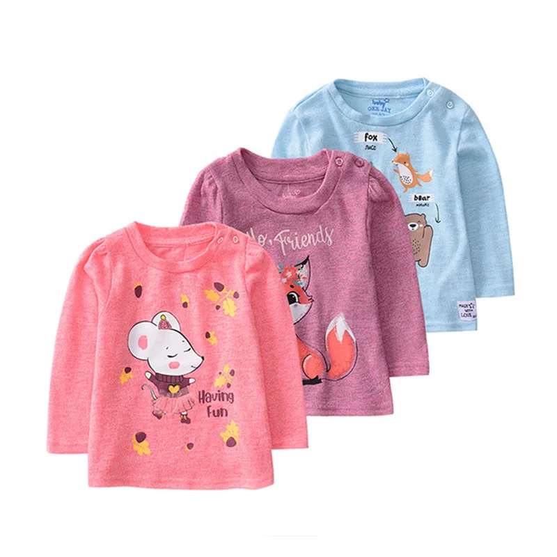Autumn Baby Girl Long Sleeve T-Shirts Kids Cartoon Printed Tops Tees Casual Blouse 
Autumn Baby Girl Long Sleeve T-Shirts Kids Cartoon Printed Tops Tees Casual Blouse