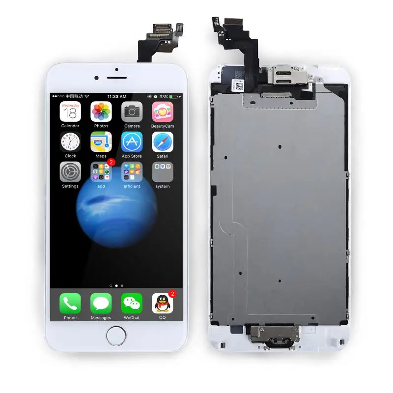 France Direct Send Touch Screen For IPhone 6/6s/plus Digitizer Sensor LCD Display Front Glass Lens With Front Camera+button
France Direct Send Touch Screen For IPhone 6/6s/plus Digitizer Sensor LCD Display Front Glass Lens With Front Camera+button