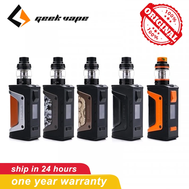 GeekVape Aegis Legend 200W TC vape Kit 4ml capacity with Aegis Legend MOD electronic cigarettes fit 18650 battery
GeekVape Aegis Legend 200W TC vape Kit 4ml capacity with Aegis Legend MOD electronic cigarettes fit 18650 battery