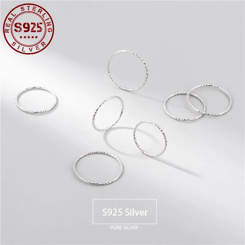 Real 925 Sterling Silver Ring Exquisite Flat Ring for Women Delicate Couple Romantic Women Ring Silver Jewelry Accessories
Real 925 Sterling Silver Ring Exquisite Flat Ring for Women Delicate Couple Romantic Women Ring Silver Jewelry Accessories