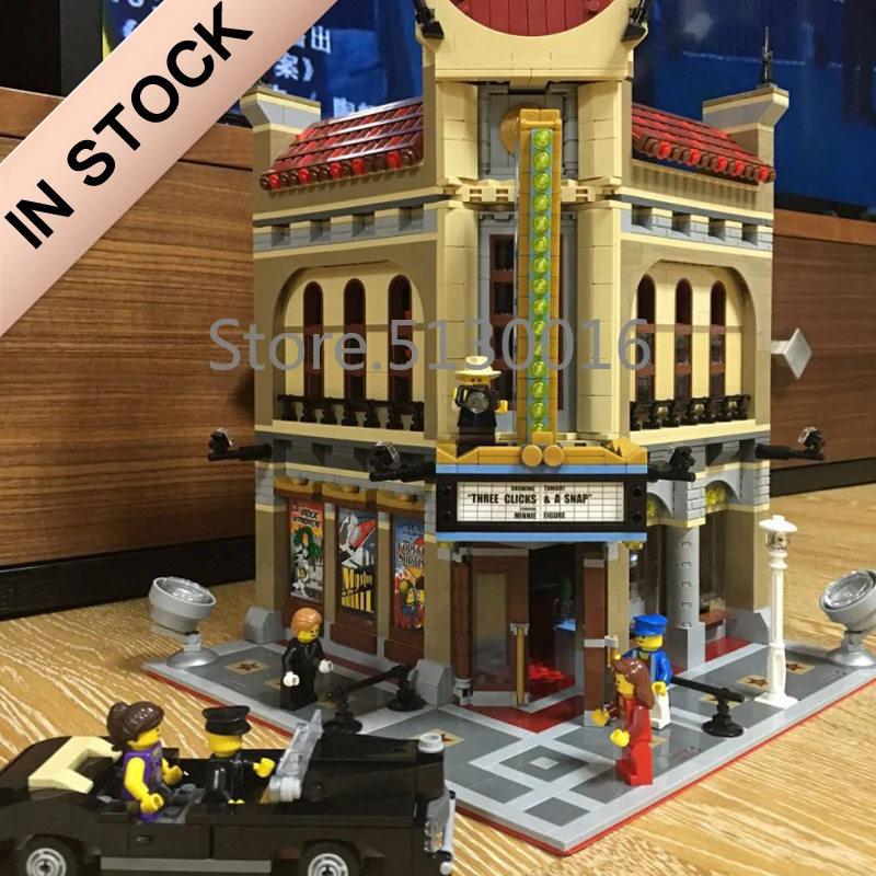 10232 Creator Palace Cinema 15006 2404Pcs Street View Model Building Kits Blocks Bricks Education Toys
10232 Creator Palace Cinema 15006 2404Pcs Street View Model Building Kits Blocks Bricks Education Toys