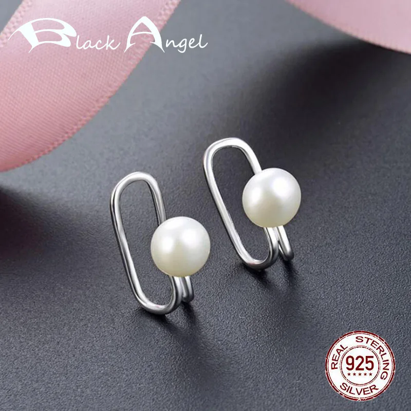 Genuine 925 Sterling Silver 6.5 mm Freshwater Pearl Clip Earrings Korean Simple Geometric Ears Fine Jewelry
Genuine 925 Sterling Silver 6.5 mm Freshwater Pearl Clip Earrings Korean Simple Geometric Ears Fine Jewelry