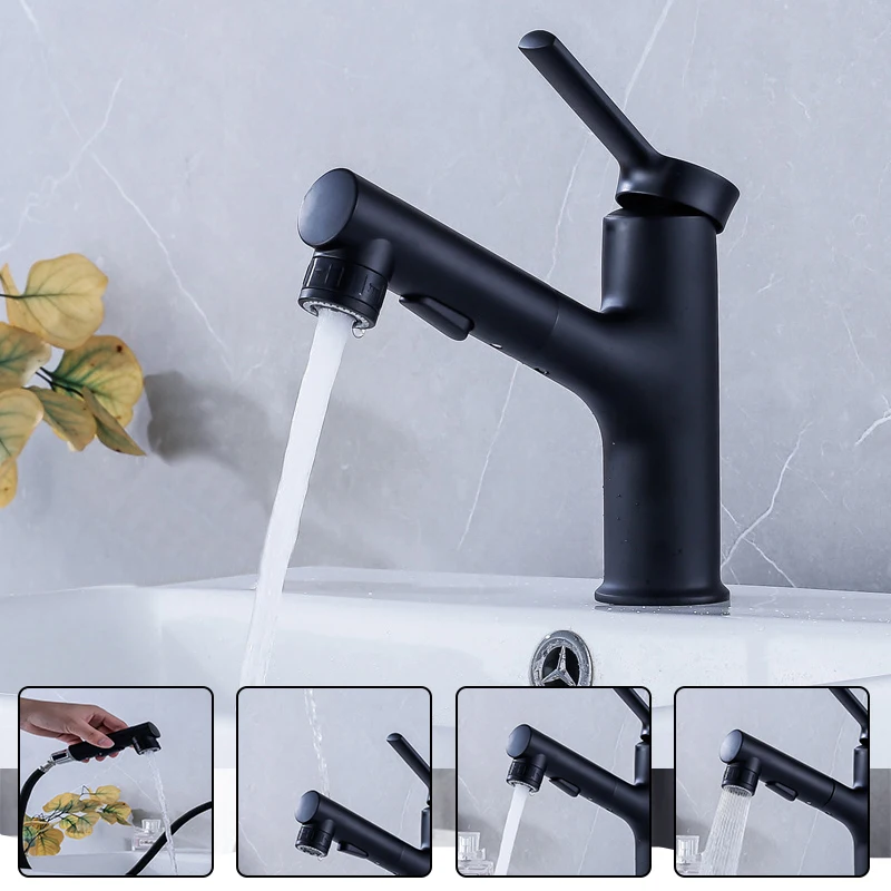 Multifunctional Pull Out Bathroom Basin Sink Faucet Hot and Cold Water Faucet Rinser Sprayer Gargle Brushing 3 Mode Mixer Tap
Multifunctional Pull Out Bathroom Basin Sink Faucet Hot and Cold Water Faucet Rinser Sprayer Gargle Brushing 3 Mode Mixer Tap