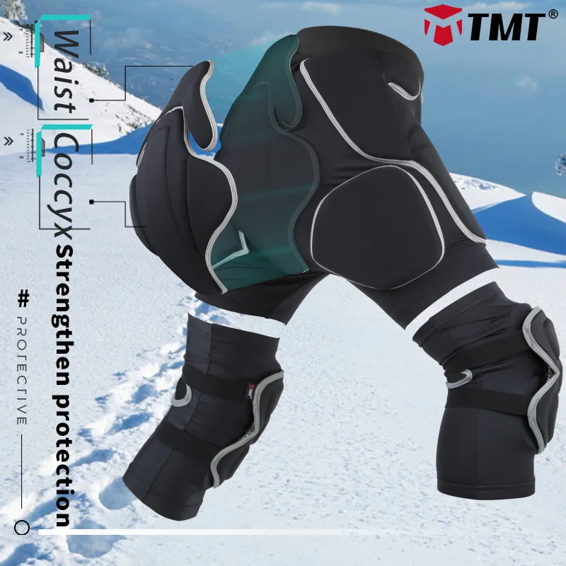 TMT Snowboard Ski 3D Hip Butt Protector Guard Impact Pad Skiing Shorts Pants Knee Mat Protection Padded for Skate Ice Skating
TMT Snowboard Ski 3D Hip Butt Protector Guard Impact Pad Skiing Shorts Pants Knee Mat Protection Padded for Skate Ice Skating