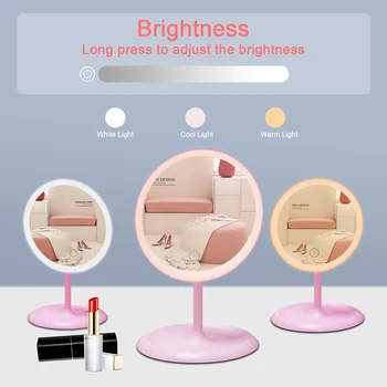 Beilaibo LED with Touch Dimmer Stand for Tabletop 90° Cosmetic Makeup Mirror Switch operation magnifier charging mode Rotation
Beilaibo LED with Touch Dimmer Stand for Tabletop 90° Cosmetic Makeup Mirror Switch operation magnifier charging mode Rotation