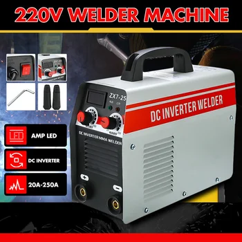 DC Inverter ARC Welder 220V IGBT MMA Welding Machine 20-250Amp 4000W For Home Beginner Welding Working Electric
DC Inverter ARC Welder 220V IGBT MMA Welding Machine 20-250Amp 4000W For Home Beginner Welding Working Electric