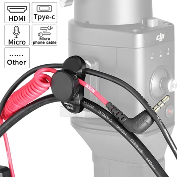 UURig R066 Universal 1/4 Screw HDMI Type-C Microphone Cable Lock Clip Clamp Top Handle Camera Cage Cable Clamp
UURig R066 Universal 1/4 Screw HDMI Type-C Microphone Cable Lock Clip Clamp Top Handle Camera Cage Cable Clamp