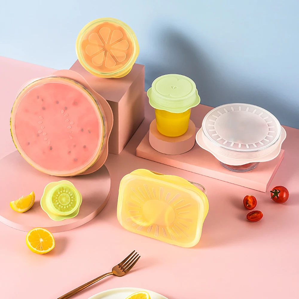 6 Pcs/Set Kitchen Food Silicone Cover Cap Reusable Silicone Stretch Lids Universal Cover For Cookware Bowl Kitchen Accessories
6 Pcs/Set Kitchen Food Silicone Cover Cap Reusable Silicone Stretch Lids Universal Cover For Cookware Bowl Kitchen Accessories