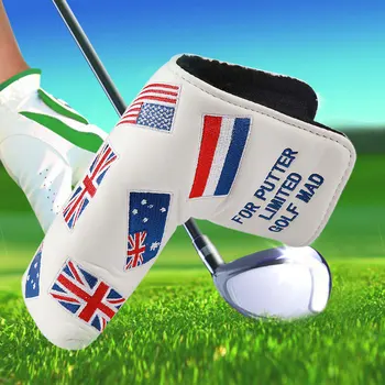 Golf PU Leather Tool Sports Decorative US Flag Pattern Anti Scratch Protective Parts Accessories Self Adhesive Putter Head Cover
Golf PU Leather Tool Sports Decorative US Flag Pattern Anti Scratch Protective Parts Accessories Self Adhesive Putter Head Cover